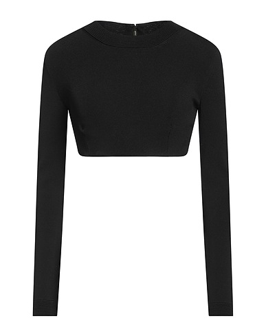 ELISABETTA FRANCHI Top Schwarz 65% Viskose, 32% Polyamid, 3% Elastan