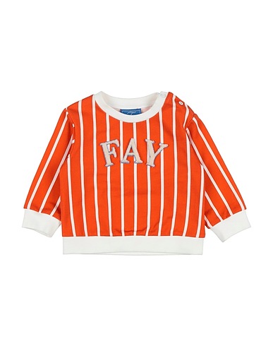 FAY Sweatshirt Orange 100% Cotton