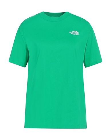 THE NORTH FACE Basic T-Shirt Green 100% Cotton