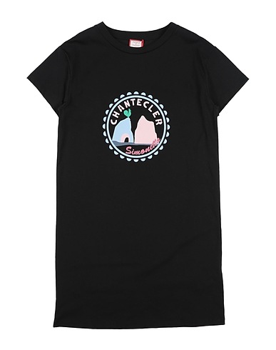 SIMONETTA Dress X CHANTECLER Black 100% Cotton