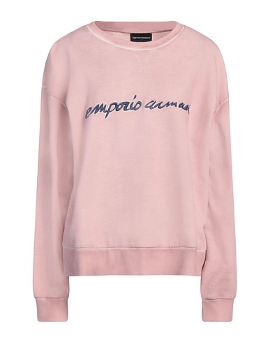 EMPORIO ARMANI Sweatshirt Antique rose 100% Cotton, Elastane