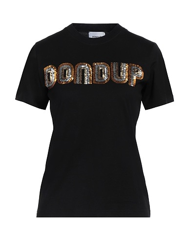 DONDUP T-shirt Black 100% Cotton