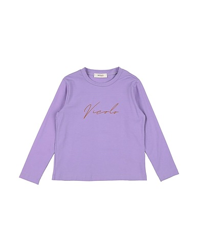 VICOLO T-shirt Malva 93% Cotone, 7% Elastan