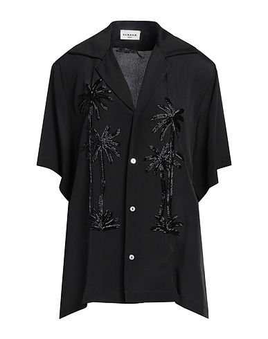 P.A.R.O.S.H. Shirts Black 100% Viscose