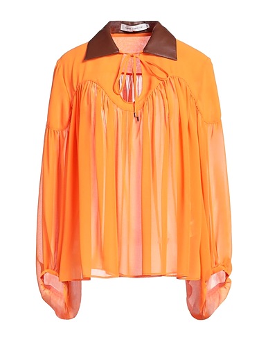 SIMONA CORSELLINI Top Mandarin 100% Polyester, Viscose, Polyurethane, Other Fibres