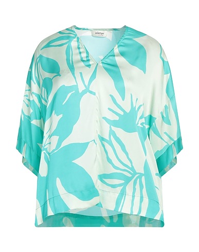 OTTOD'AME Top Verde chiaro 100% Viscosa