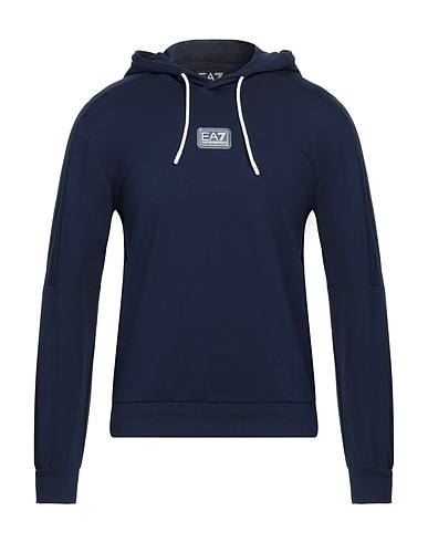 EA7 Hooded sweatshirt Navy 100% Cotton