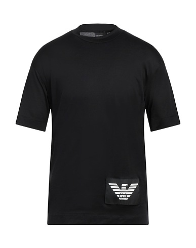 EMPORIO ARMANI T-shirt Black 100% Cotton