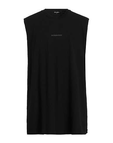 DSQUARED2 Basic T-Shirt Black 100% Cotton