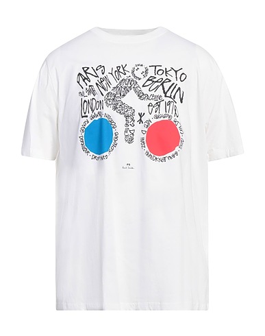 PS PAUL SMITH T-shirt White 100% Organic cotton