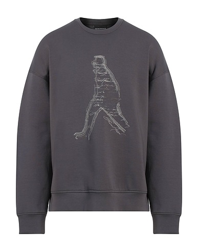 EMPORIO ARMANI Felpa Grigio 76% Cotone, 18% Poliestere, 6% Elastan