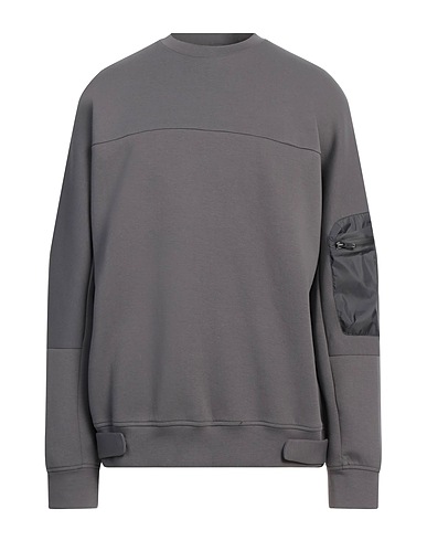 EMPORIO ARMANI Sweatshirt Lead 76% Cotton, 18% Polyester, 6% Elastane, Polyamide, Polyurethane