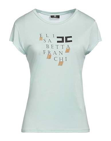 ELISABETTA FRANCHI T-shirt Light green 100% Modal
