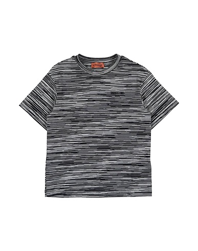 MISSONI KIDS T-shirt Black 100% Cotton