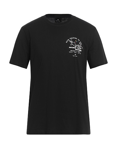 PS PAUL SMITH T-shirt Nero 100% Cotone