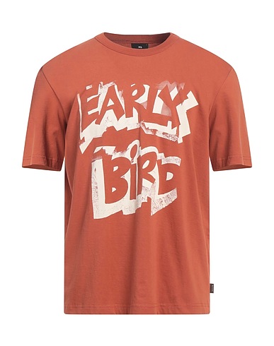 PS PAUL SMITH T-shirt Rust 100% Cotton
