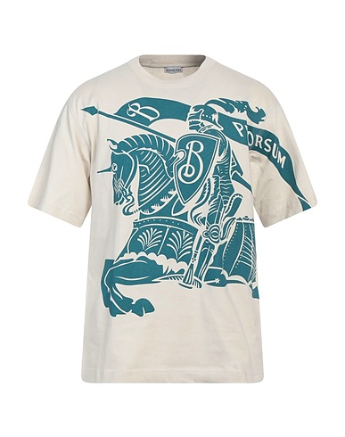 BURBERRY PRORSUM T-shirt Beige 100% Cotton, Elastane