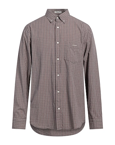 GANT Checked shirt Navy blue 100% Cotton
