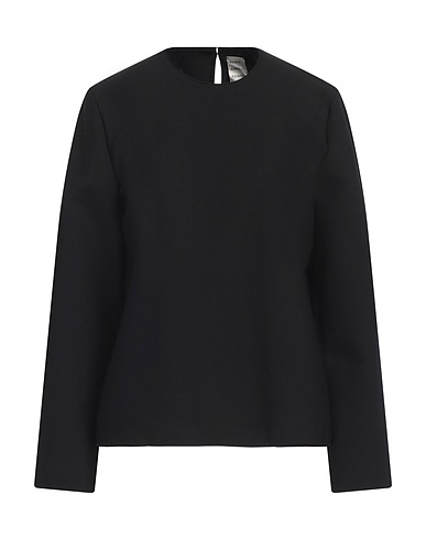MAISON RABIH KAYROUZ Top Black 94% Virgin Wool, 5% Lycra®, 1% Polyamide
