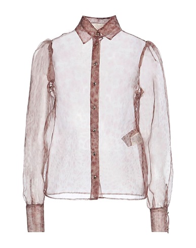 KOCCA Camicie  e bluse fantasia Marrone 100% Poliestere