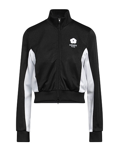 KENZO Sweatshirt Black 55% Polyester, 43% Viscose, 2% Elastane