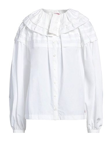 KENZO Solid colour shirts & blouses White 100% Cotton