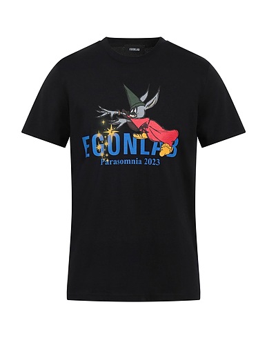 EGONLAB. T-shirt Black 100% Cotton