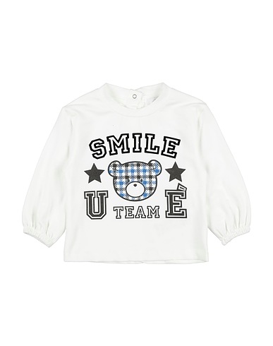 U+É T-shirt Ivory 92% Cotton, 8% Elastane