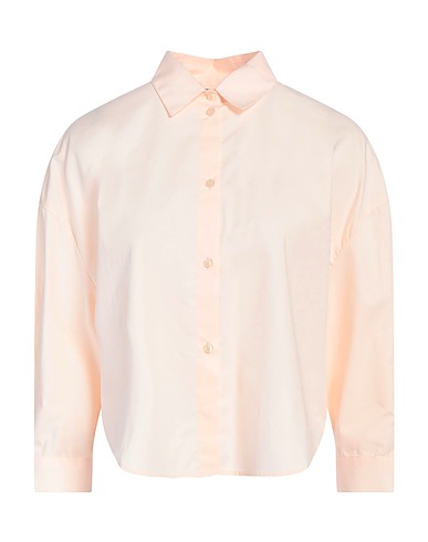 ARMANI EXCHANGE Solid colour shirts & blouses Blush 100% Organic cotton