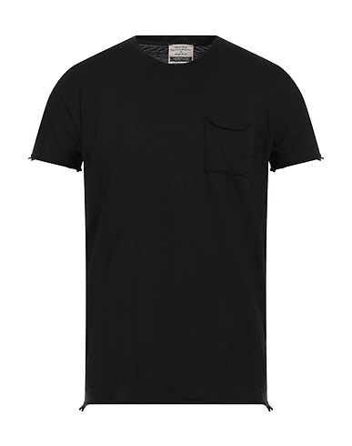 HERITAGE Basic T-shirt Black 100% Cotton