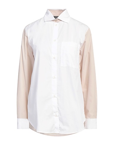 ARMANI EXCHANGE Hemden und Blusen mit Muster Weiß 100% Baumwolle