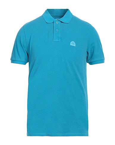 SUNDEK Polo shirt Turquoise 100% Cotton