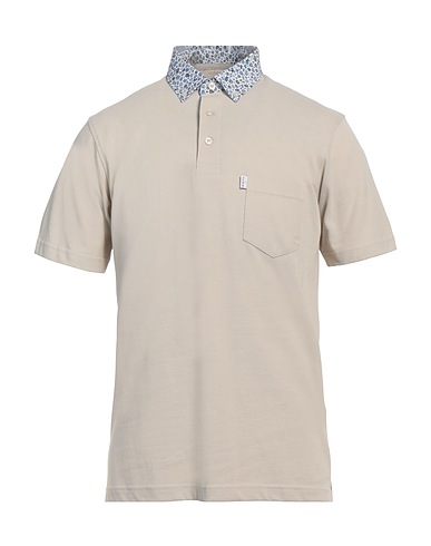MIRTO Poloshirt Beige 100% Baumwolle