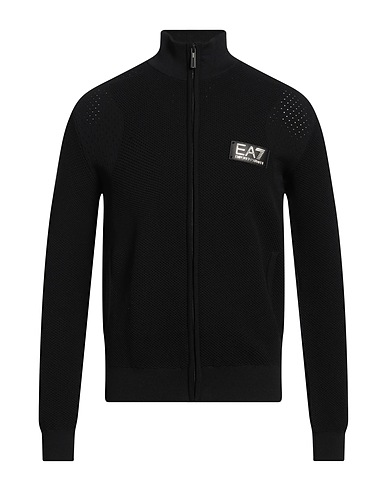 EA7 Sweatshirt Black 100% Polyamide