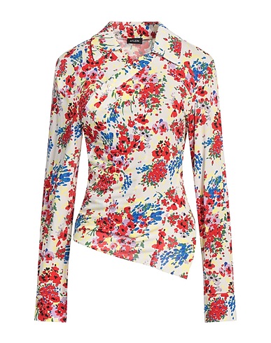 ATLEIN Floral shirts & blouses 90% Viscose, 10% Elastane