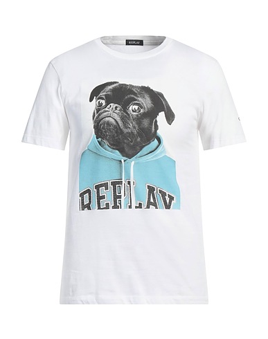 REPLAY T-shirt White 100% Cotton