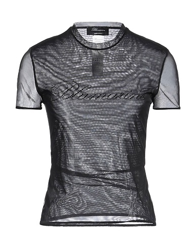 BLUMARINE Top Black 82% Polyamide, 18% Elastane