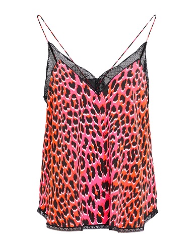 ZADIG&VOLTAIRE Hemdchen Magenta 100% Seide, Polyamid, Elastan