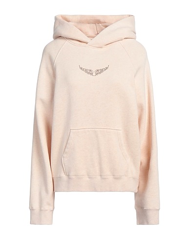 ZADIG&VOLTAIRE Hoodie Beige 61% Baumwolle, 20% Organische Baumwolle, 19% Polyester