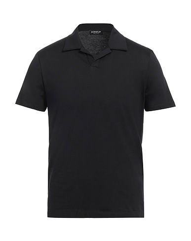 DONDUP Polo Nero 100% Cotone