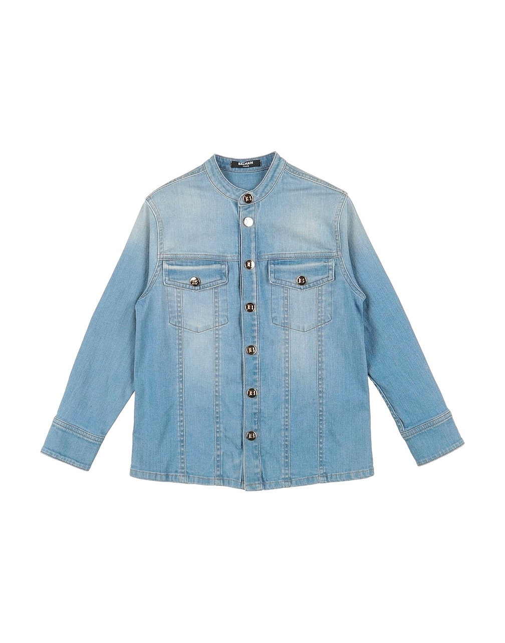 BALMAIN - Denim shirts