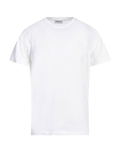 DONDUP T-shirt Bianco 100% Cotone