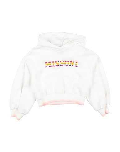 MISSONI KIDS Sweatshirt White 100% Cotton, Elastane