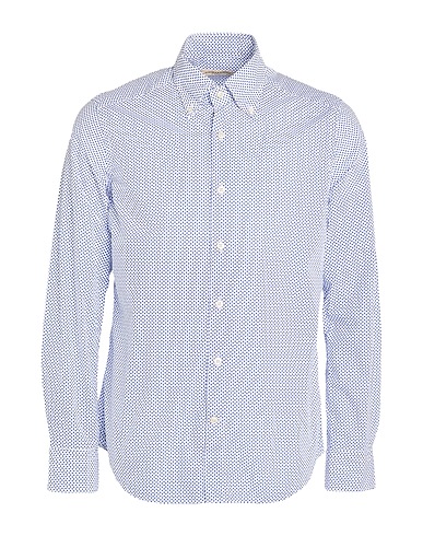 GHIRARDELLI Patterned shirt Blue 100% Cotton