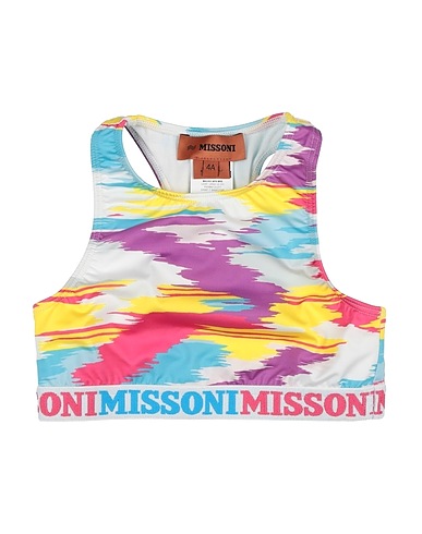 MISSONI KIDS Top Weiß 78% Polyester, 22% Elastan, Polyamid