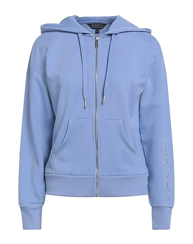 ARMANI EXCHANGE Hooded track jacket  Lilac 60% Cotton, 40% Polyester, Elastane