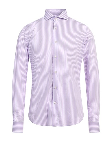 ALEA Camicia a righe Lilla 72% Cotone, 25% Poliammide, 3% Elastan