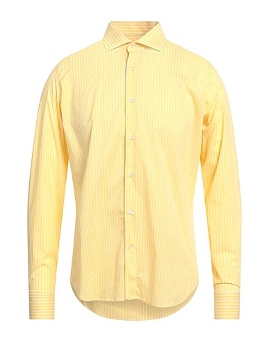 ALEA Camicia a righe Giallo 72% Cotone, 25% Poliammide, 3% Elastan
