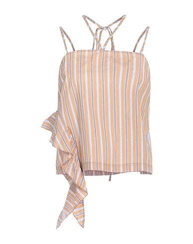 OVAL SQUARE Top Sand 50% Organic cotton, 50% Cotton
