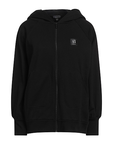 ARMANI EXCHANGE Felpa Nero 100% Cotone